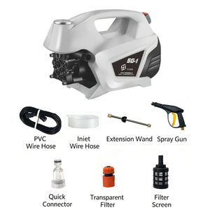 Oferta Especial: Hidrolavadora de Alta Presión 5G-1, 1500W, 70Bar, 7L/min - Limpiador Eléctrico Portátil para Lavado de Autos y Limpieza Exterior - Product Image 1