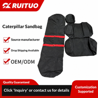 Sac de sable lesté Caterpillar en polyester pour entraînement fonctionnel multi-personnes