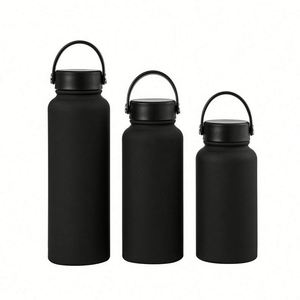 Soft Touch Vacuum Insulated Stainless Steel Thermos Cup Handle Lightweight Portable Large Capacity 6-12 Hours Thermal - Product Image 4