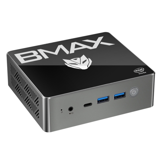 High Quality Win 11 Mini PC BMAX B4 Plus 16GB+512GB Intel Alder Lake N100 WIFI Mini Desktop Pc Support Dual HMI / RJ45