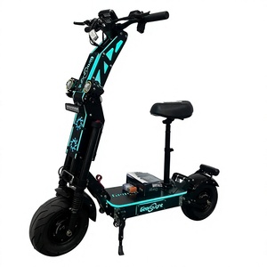 Trottinette électrique Geofought G14 à double moteur 72V 10000W avec siège, déverrouillage par mot de passe NFC, haute puissance - STOCK USA - Product Image 1