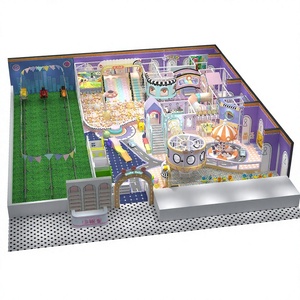 Projet clé en main sur le thème de l'océan, rembourré d'éponge, pour aire de jeux intérieure de <span class=keywords><strong>parc</strong></span> d'attractions - Product Image 6