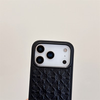 Coque de téléphone tendance pour iPhone 17 Air, embossage 3D, marque Apple, compatible iPhone 15 14 Pro Max, coque Malte 3D anti-chute, 16 Plus