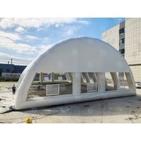 Couverture de piscine innovante, taille personnalisée, tentes pour piscines, dôme gonflable durable avec fenêtres transparentes, abri de piscine gonflable