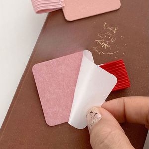 Elastic Self Adhesive Pen Holder for Notebook and <b>Tablet</b>, PU Leather Loop Pen Clip Accessory for Journals and Promotional Gifts - Product Image 3