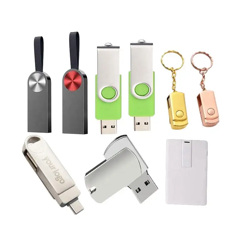 Cadeau promotionnel Logo personnalisé 1 Go/2 Go Clé USB Prix bas Mémoire USB 32 Go