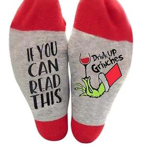 Chaussettes unisexe pour hommes et femmes, Tube imprimé personnalisé, ensemble <span class=keywords><strong>de</strong></span> cadeaux amusantes, nouveauté, chaussettes <span class=keywords><strong>de</strong></span> service - Product Image 2