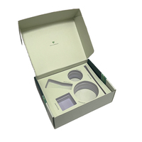 Boîtes cadeaux en papier de luxe personnalisées avec logo, en carton rigide, à rabat, pour thé matcha, tasses et soucoupes, emballages cadeaux
