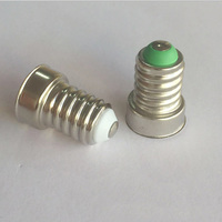Sans besoin De Soudure Fer Nickelage E14 Culot À Vis Porte-Lampe pour E14 LED Ampoule