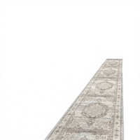 Extra Long Non-Slip Indoor Oriental Farmhouse Style Polyester Floral Pattern Thin Stain Resistant Ultra Soft Rugs