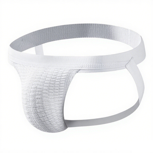 Jockstrap 2.5cm dây thắt lưng sexy gấu người đàn ông đồ lót màu rắn giá thấp thấp eo thoáng khí cotton sexy gay jockstrap cho nam giới - Product Image 5