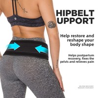 Ceinture orthopédique pelvienne réglable pour femmes, soutien post-partum, protection des ressorts, rééducation, maintien de la taille et de l'abdomen, lifting des hanches