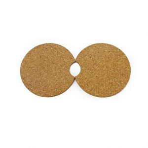 ที่รองแก้วไม้สี่เหลี่ยม MDF คอร์ก พิมพ์ลายโลโก้แบบกำหนดเอง สำหรับใส่แก้วชาหรือกาแฟ - Product Image 3