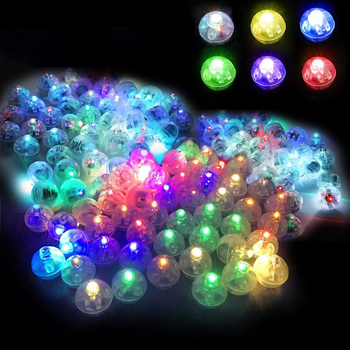 Runde Flash Ball LED Ballon Lichter Mini Flash Leucht lampen für Laterne Bar Weihnachten Hochzeits feier Dekoration Lichter