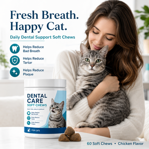 Suplemento Dental para Gatos a Granel con Ascophyllum Nodosum SHMP, Masticables para el Cuidado Bucal, para un Aliento Fresco y Dientes Más Limpios - Product Image 2