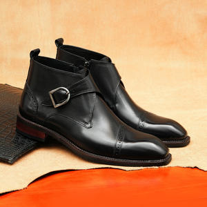 Botas Chukka Clásicas Retro para Hombre, a la Moda 2025, Impermeables, para Otoño e Invierno, para Senderismo, Trabajo y Uso Diario - Product Image 4