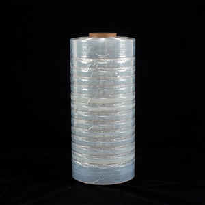 30% rotolo di pellicola <span class=keywords><strong>estensibile</strong></span> per uso <span class=keywords><strong>alimentare</strong></span> più sottile 3X più forte microforato aderente a durezza morbida impacchettatura per Pallet artigianato PE - Product Image 4