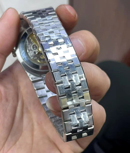 นาฬิกากลไกอัตโนมัติของผู้ชายพร้อมแสดงวันที่สไตล์ธุรกิจไขลานเอง - Product Image 5