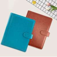 Organiseur en cuir PU personnalisable format A5 à feuilles mobiles pour voyage, bureau et affaires – Vente en gros