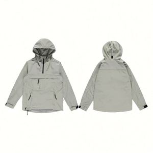 Design Men's <b>Light</b> <b>Weight</b> Windbreaker <b>Jacket</b> Custom <b>Plus</b> <b>Size</b> Fashion Winter Season Canvas Fabric Clothing Affordable - Product Image 5