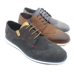 New design fashion adult pu men casual shoes in good price