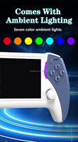 Project X Pro Consola de juegos portátil de mano Pantalla HD de 4,3 pulgadas Reproductor de bolsillo Luz RGB Fuente abierta WI-FI 3200mAh Consola de video