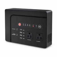 Station d'alimentation portable 146Wh 200W, alimentation 39600mAh, prise intégrée AC DC USB pour le camping, l'alimentation de secours en extérieur