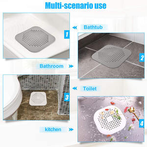 Kitchen <b>Sink</b> Basket Strainer Plastic Silica Gel Eco-Friendly Anti-blocking Bathtub <b>Stopper</b> Bathroom Floor <b>Drain</b> Shower <b>Sink</b> - Product Image 5