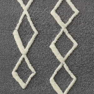 Alfombra de lana con mechones a mano India moderna elegante, alfombra duradera de algodón PP grande para el hogar, la Oficina, la puerta del comedor - Product Image 1