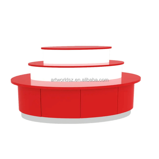 Artworld Displays Factory Customized Coffee Biscuit Cookies Candy Drink Snacks Display Rack Shelf For Supermarket Promotion