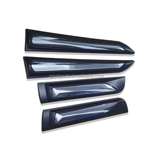 Accessoires de voiture YBJ, moulures latérales chromées pour Hilux Revo <span class=keywords><strong>Rocco</strong></span> 2015-2021, carrosserie latérale, pick-up 2018, garniture de porte modifiée Revo - Product Image 5