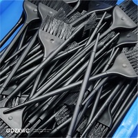Articles les plus achetés Noir PBT Poils Blanc Nylon Cheveux Teinture Ménage Longue Brosse de Nettoyage 208mm Design Moderne 2025 Moins 1 Dollar