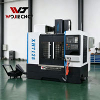 Centre d'usinage vertical WOJIE XH7125, fabrication de moules, machine de fraisage CNC à haute rigidité, fabrication de petits composants de quincaillerie, GSK