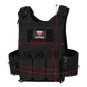 Chaleco Táctico Artex Personalizable para Senderismo al Aire Libre, Transpirable, de Liberación Rápida, con Bolsillos para Cargadores - Product Image 4
