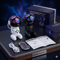 Projecteur de Nébuleuse Robot Astronaute LED avec Télécommande pour Enfants - Lampe de Nuit Étoilée pour Intérieur | YSH
