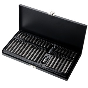 40-Piece Star <b>Screwdriver</b> <b>Bit</b> <b>Set</b> 1/4 In Drive Carbon Steel Industrial Grade Automotive Repair Tools - Product Image 5