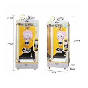 Machine de <span class=keywords><strong>jeu</strong></span> d'arcade commerciale la plus vendue : Grue à peluches, machine à couper pour gagner des prix, machine à ciseaux à monnayeur - Product Image 2