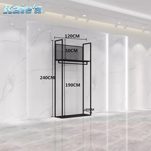 Metal Hanging Clothes Display <strong>Stands</strong> Men's Garment <strong>Rack</strong> <strong>Cloth</strong> Hanger <strong>Stand</strong> - Product Image 3