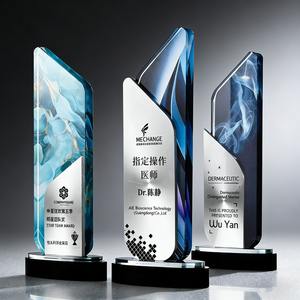 عرض خاص كأس انصهار معدني فاخر كريستال مخصص منافسة رائعة مع قاعدة سوداء - Product Image 1