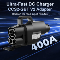 Adaptateur EV OLINK 400A DC CCS2 vers GBT, prise CCS2, connecteur CCS2 international européen, convertisseur de chargeur de véhicule électrique GBT