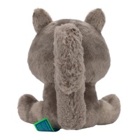 Jouets en peluche d'anime personnalisés, écureuil géant avec un pistolet, poupée en peluche, coton doux rembourré de PP pour les fêtes, mascotte de lit, literie