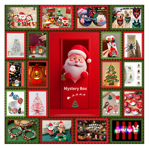 Scatola Misteriosa con Luci LED a Forma di Lanterna Rossa per il Capodanno Cinese 2025, Decorazioni Natalizie con Funzioni Elettroniche - Product Image 2