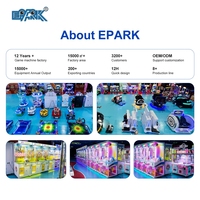 EPARK Distributeur de Jouets à Monnayeur Personnalisé en Gros, Nouvelle Conception, Machine à Grue à Peluches pour Centre de Jeux d'Arcade