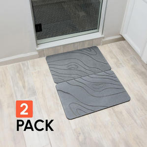 Tapis de bain en diatomite naturelle, écologique, personnalisé, à absorption rapide, pour la douche - Product Image 3
