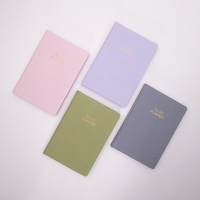 Tissu relié couverture rigide cahier planificateur bloc-notes agendas professionnels plaine jolie Composition coton personnalisé A4 imprimé