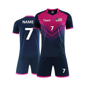 高品质潮流男装足球服工厂定制标志流行设计运动服男装足球服 - Product Image 1