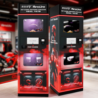 Machine commerciale de nettoyage de chaussures de sport à vapeur avec désinfection UV, laveuse-sécheuse de casques, distributeur automatique compatible SDK