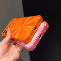 Coque de téléphone de luxe scintillante effet aurore brillante pour iPhone 18 17 15 16 Pro Max 14 12 11 13 Pro avec protection intégrale de l'objectif en verre