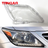 Pièces de carrosserie automobile, couvercle de phare en plastique, lentille de phare, couvercle de lentille de phare pour Toyota Lexus 570 2007 2008 2009 2010 2011 2012