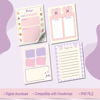 Offre Spéciale Couleur Populaire Fille Facor Lapin Vente En Gros Personnalisé Sticky Note Task Pad En Vrac